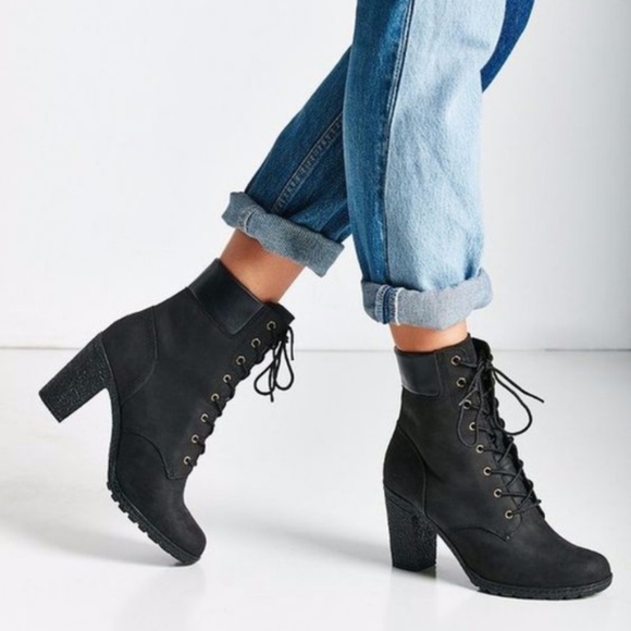 Timberland Camdale Chunky Heel Boots In 
